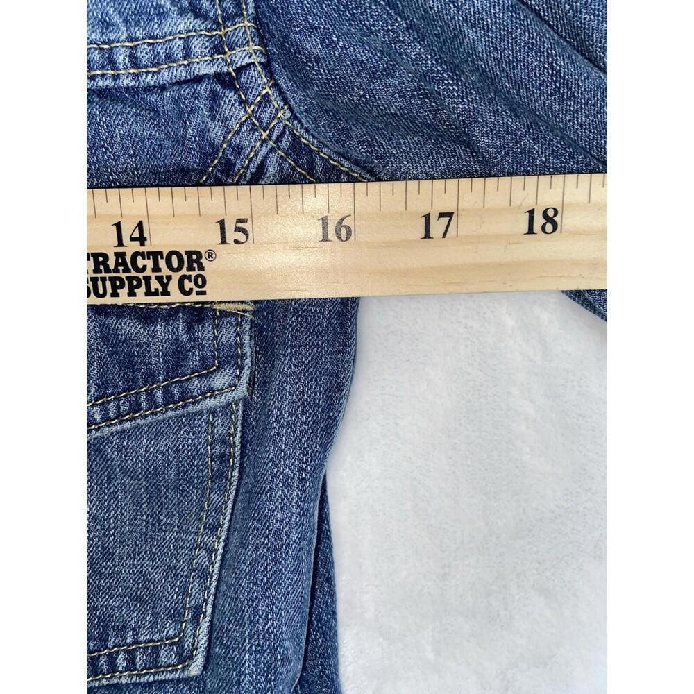 Levis San Francisco Denim Jacket Womens Size Small Petite Red Tab Retro 90s Y2k - Picture 4 of 8